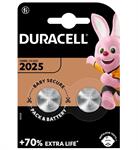 Duracell Batterie Litio 2025 Pz.2