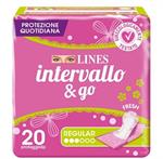 # Lines Assorbenti Intervallo & Go Ripiegato Regular Pz.20