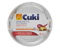 Cuki Vaschette Alluminio Torta Rotonda (8)Porz. Pz.3 (<>)