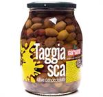 Carbone Olive Taggiasche Vaso In Olio Evo Ml.1062