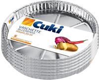 Vaschette Alluminio Pizza Cuki Cm.33x33 Pz.50