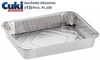 Vaschette Alluminio Cuki (12)Porz. Pz.10