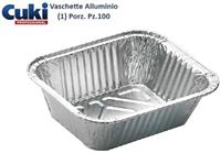 Vaschette Alluminio Cuki (1)Porz. Pz.100
