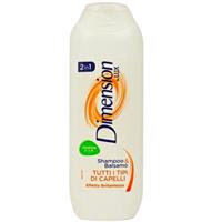 * Dimension Shampoo & Balsamo Tutti I Tipi Di Capelli Ml.250