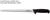 Sanelli Supra Coltello Inox Prosciutto Stretto Cm.28