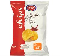 * Pata Linea Bar Patatine Chips Paprika Gr.40