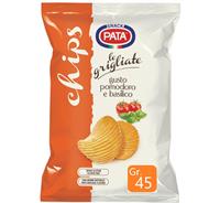 * Pata Linea Bar Patatine Chips Pomodoro & Basilico Gr.40