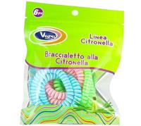 Vapa Braccialetti CrazyStripes Alla Citronella Pz.20