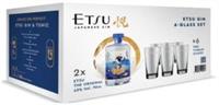 Etsu Gin Original 43° Cl.70x2 + 6 Bicchieri