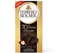 Ferrero Rocher Tavoletta Extra Fondente 70% & Nocciola Gr.90