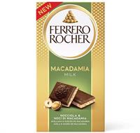Ferrero Rocher Tavoletta Cioccolato Macadamia Gr.90