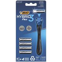 Bic Lame Rasoio Hybrid + 4 Ricambi