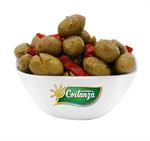 Costanza Olive Verdi Schiacciate Alla Contadina Kg.1