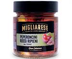 Migliarese Peperoncini Rossi Ripieni Con Tonno Sott'Olio Gr.225
