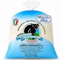 Romagnuolo Mozzarella Di Latte Di Bufala Gr.125 Pz.2