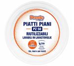 Presto Piatti Piani Rigidi Riutilizzabili Pz.50