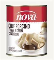 Nova Chef Porcino Funghi In Crema Gr.800