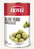 Nova Olive Verdi Denocciolate Latta Kg.4
