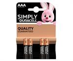 Duracell Pile Simply AAA Ministilo Pz.5