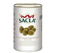 Saclà Olive Verdi Denocciolate Latta Kg.5