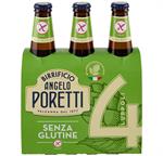 Birra Poretti 4 Luppoli Senza Glutine Cl.33x3