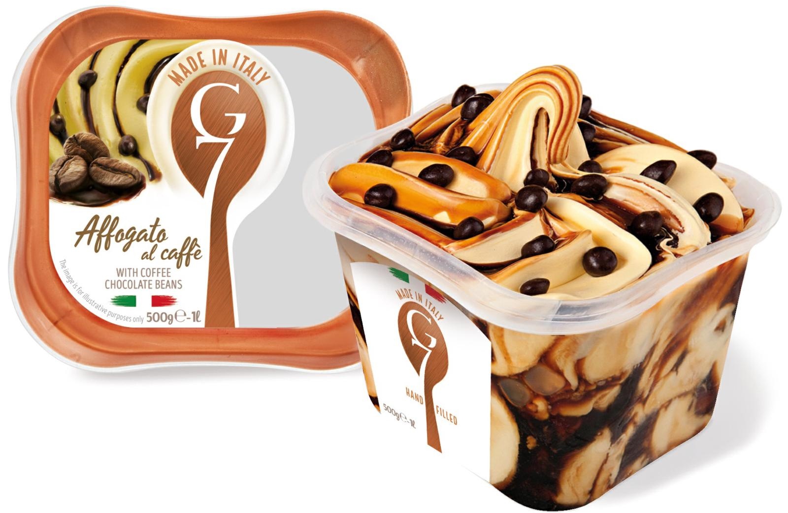G7 Gelato Affogato Al Caffè Gr.500 GELATI VASCHETTA & TORTE Cash