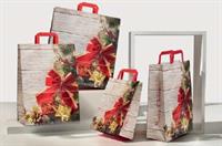 BUSTE CARTA MERRY CHRISTMAS cm.45x15x49h